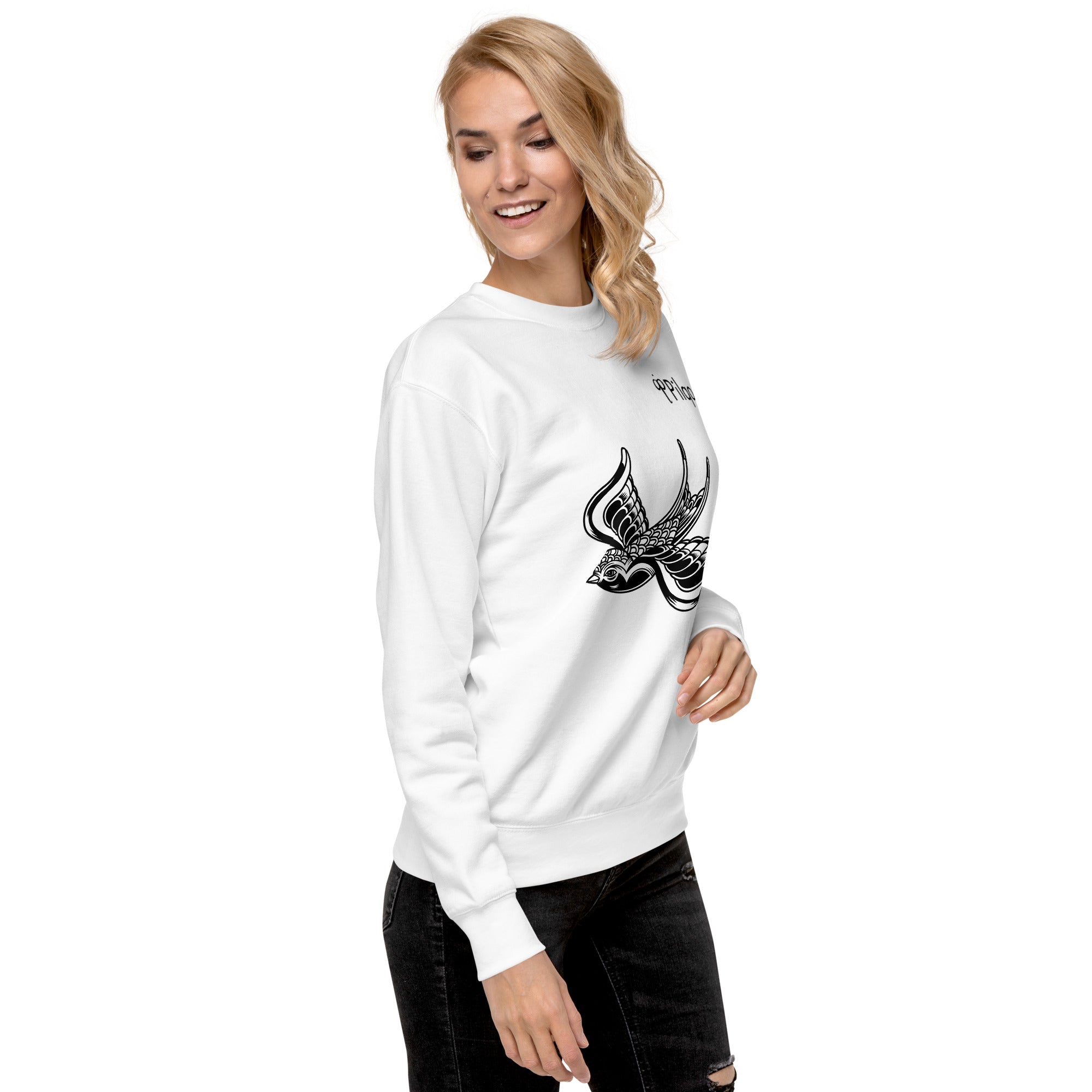 Premium-Sweatshirt mit Grafik und Logo