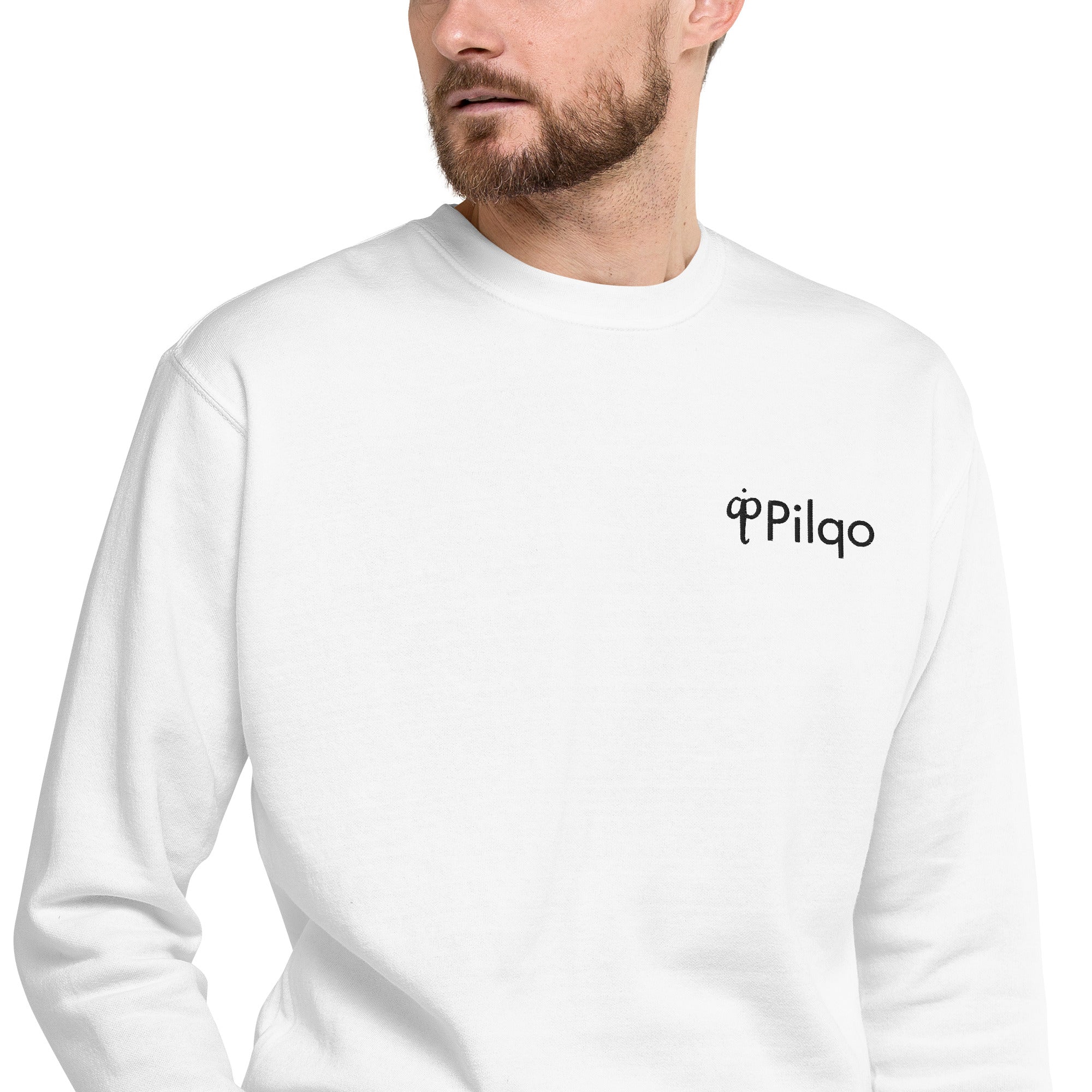 Sweatshirt with embroidery logo