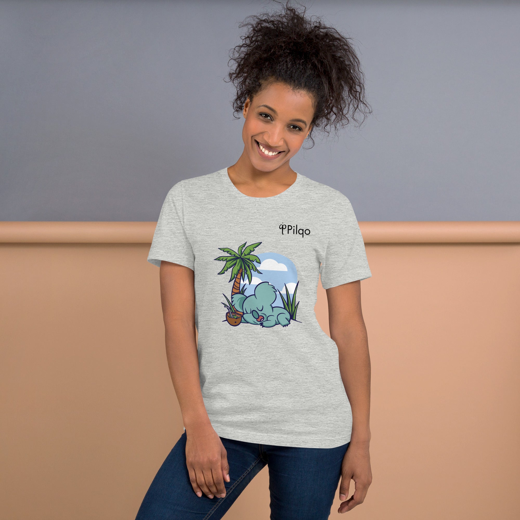 T-shirt with koala graphics