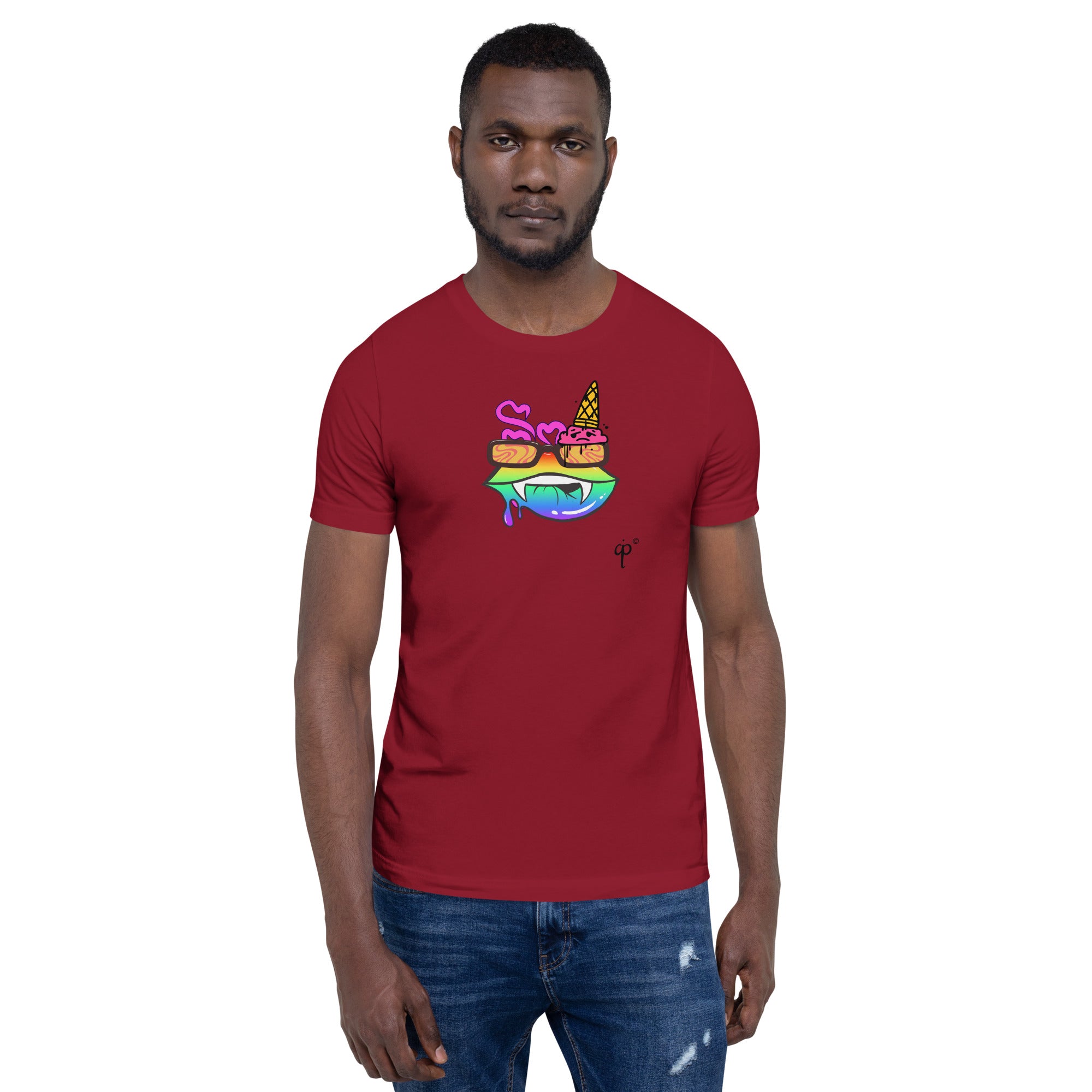 Limited edition Unisex T-shirt with colorful graphics