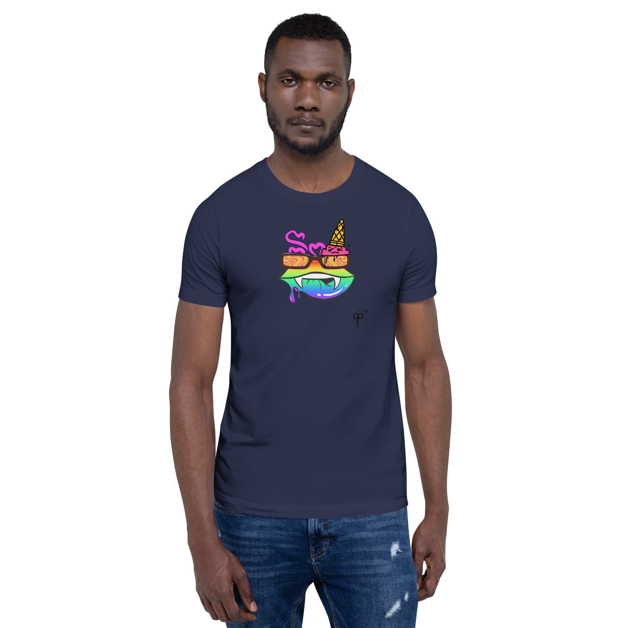 Limited edition Unisex T-shirt with colorful graphics