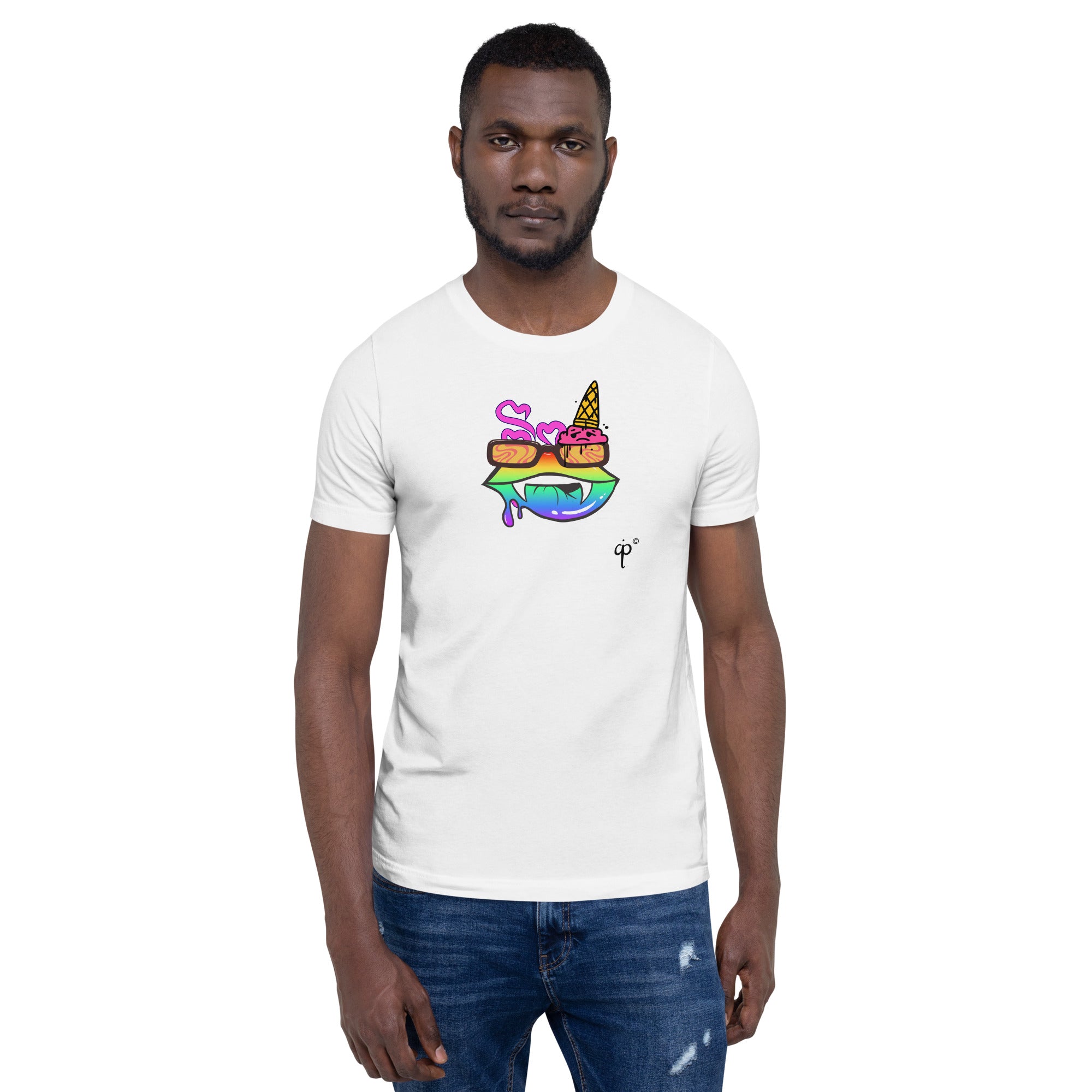 Limited edition Unisex T-shirt with colorful graphics