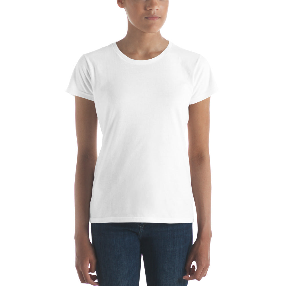 T-shirt with white logo